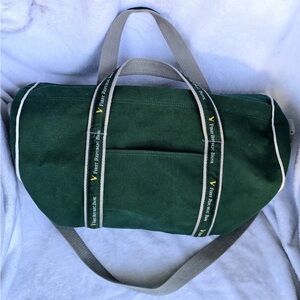 Scarborough & Tweed First Republic Bank Green Classic Duffel Bag Made in USA